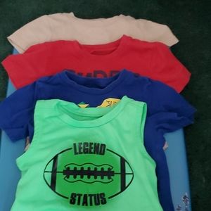 4 shirts